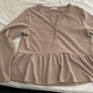 a long sleeve blouse, only wore it twice